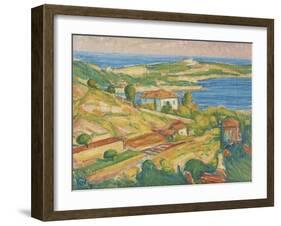 Ville Franche-Karl Nordstrom-Framed Giclee Print