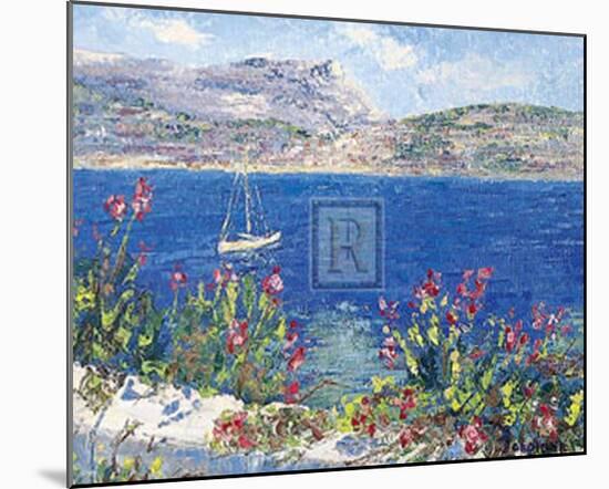 Villefranche Bay-T Forgione-Mounted Art Print