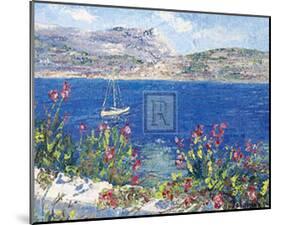 Villefranche Bay-T Forgione-Mounted Art Print