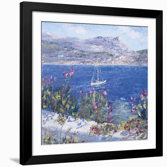 Villefranche Bay-Tania Forgione-Framed Giclee Print