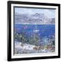 Villefranche Bay-Tania Forgione-Framed Giclee Print