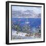 Villefranche Bay-Tania Forgione-Framed Giclee Print