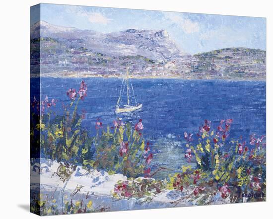 Villefranche Bay.-Tania Forgione-Stretched Canvas