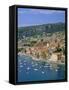 Villefranche, Cote d'Azur, Provence, France, Europe-Roy Rainford-Framed Stretched Canvas