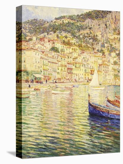 Villefranche on the French Riviera-Omer Coppens-Stretched Canvas