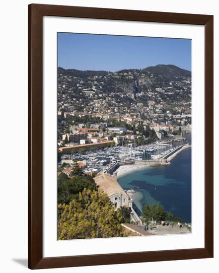 Villefranche Sur Mer, Alpes Maritimes, Provence, Cote d'Azur, French Riviera, France-Angelo Cavalli-Framed Photographic Print