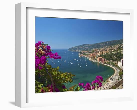 Villefranche-sur-Mer, Cote D?Azur, Alpes-Maritimes, Provence-Alpes-Cote D'Azur, France-Katja Kreder-Framed Photographic Print