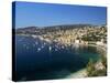 Villefranche Sur Mer, Provence, Cote d'Azur, French Riviera, France, Mediterranean-Sergio Pitamitz-Stretched Canvas