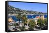 Villefranche-Sur-Mer-Amanda Hall-Framed Stretched Canvas