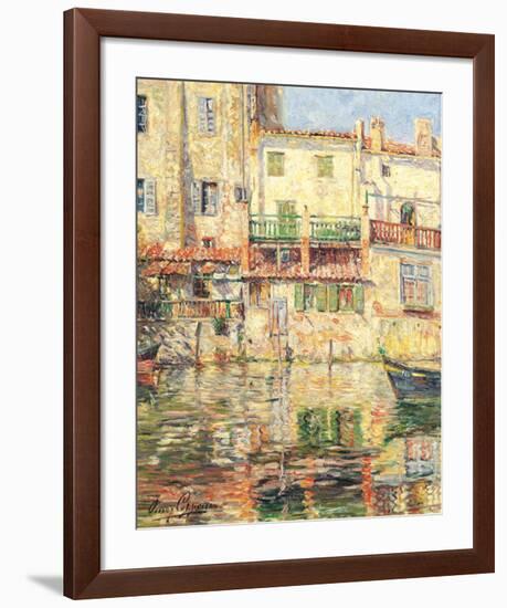 Villefranche-Omer Coppens-Framed Art Print