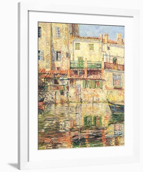 Villefranche-Omer Coppens-Framed Art Print