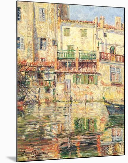 Villefranche-Omer Coppens-Mounted Art Print