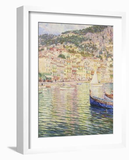 Villefranche-Omer Coppens-Framed Giclee Print