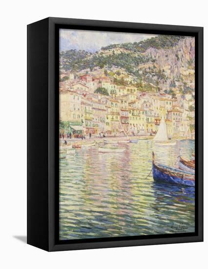 Villefranche-Omer Coppens-Framed Stretched Canvas