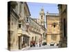 Villegangrios Street, Mdina, Malta-Peter Thompson-Stretched Canvas