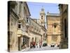 Villegangrios Street, Mdina, Malta-Peter Thompson-Stretched Canvas