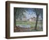 Villeneuve-La-Garenne, 1872-Alfred Sisley-Framed Premium Giclee Print