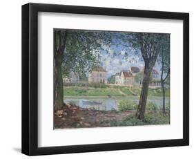 Villeneuve-La-Garenne, 1872-Alfred Sisley-Framed Premium Giclee Print