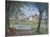 Villeneuve-La-Garenne, 1872-Alfred Sisley-Stretched Canvas