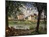 Villeneuve-La-Garenne (Village on the Sein), 1872-Alfred Sisley-Mounted Giclee Print