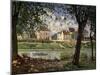 Villeneuve-La-Garenne (Village on the Sein), 1872-Alfred Sisley-Mounted Giclee Print