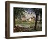 Villeneuve-La-Garenne (Village on the Sein), 1872-Alfred Sisley-Framed Giclee Print