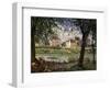 Villeneuve-La-Garenne (Village on the Sein), 1872-Alfred Sisley-Framed Giclee Print