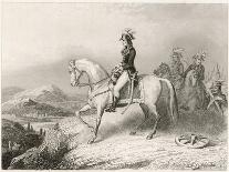 Napoleon I on His Horse During the Crossing of the St. Bernard Pass from France to Italy in 1796-Villerey-Framed Art Print