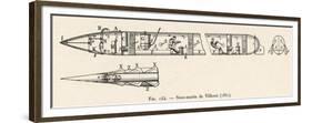 Villeroi Submarine 1861-null-Framed Premium Giclee Print