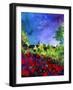 villers red poppies-Pol Ledent-Framed Art Print