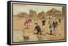 Villers-Sur-Mer, France-null-Framed Stretched Canvas