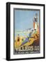 Villers-Sur-Mer Poster-null-Framed Art Print