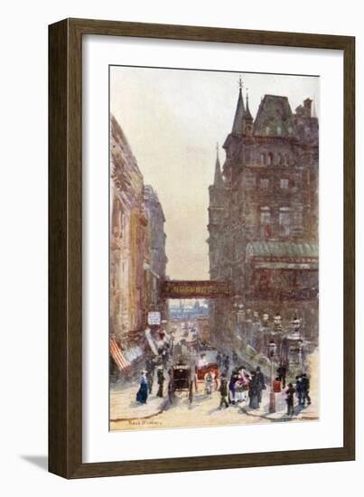 Villiers Street, Charing Cross-Rose Maynard Barton-Framed Giclee Print