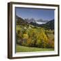 Villnšss Valley, Santa Maddalena, Geisler Group, Gruppo Delle Odle, South Tyrol-Rainer Mirau-Framed Photographic Print