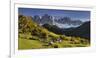 Villnšss Valley, Santa Maddalena, Geisler Group, Gruppo Delle Odle, South Tyrol-Rainer Mirau-Framed Photographic Print