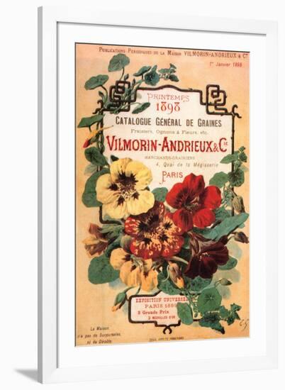 Vilmorin-Andrieux Seed Catalog-Philippe-Victoire Leveque de Vilmorin-Framed Art Print