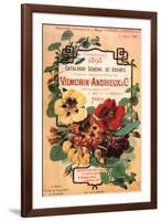 Vilmorin-Andrieux Seed Catalog-Philippe-Victoire Leveque de Vilmorin-Framed Art Print