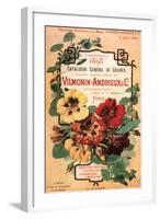 Vilmorin-Andrieux Seed Catalog-Philippe-Victoire Leveque de Vilmorin-Framed Art Print