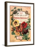 Vilmorin-Andrieux Seed Catalog-Philippe-Victoire Leveque de Vilmorin-Framed Art Print