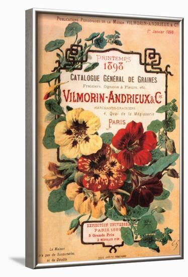 Vilmorin-Andrieux Seed Catalog-Philippe-Victoire Leveque de Vilmorin-Framed Art Print