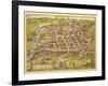 Vilnius (From Urbium Praecipuarum Mundi Theatrum Quintum by Georg Brau), 1580s-Frans Hogenberg-Framed Giclee Print