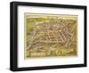 Vilnius (From Urbium Praecipuarum Mundi Theatrum Quintum by Georg Brau), 1580s-Frans Hogenberg-Framed Giclee Print