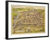 Vilnius (From Urbium Praecipuarum Mundi Theatrum Quintum by Georg Brau), 1580s-Frans Hogenberg-Framed Giclee Print