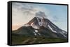 Vilyuchinsk Volcano, Kamchatka, Russia, Eurasia-Michael-Framed Stretched Canvas