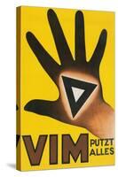 Vim Putzt Alles Poster-null-Stretched Canvas