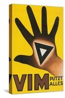 Vim Putzt Alles Poster-null-Stretched Canvas