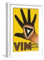 Vim Putzt Alles Poster-null-Framed Art Print