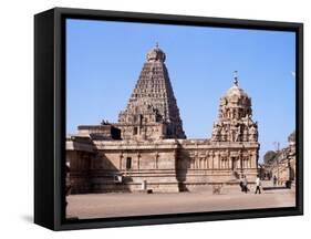 Vimana Tower and Central Shrine of Brihadisvara Temple, Tamil Nadu State-Richard Ashworth-Framed Stretched Canvas