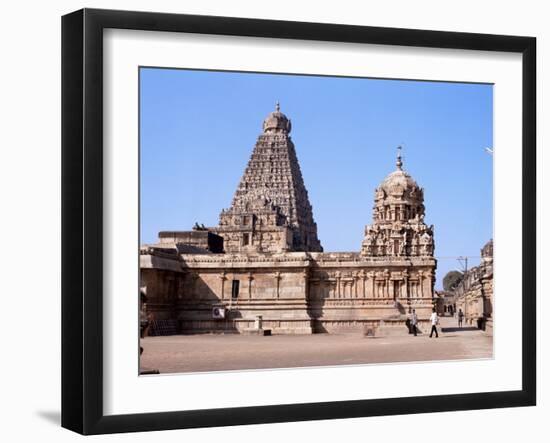 Vimana Tower and Central Shrine of Brihadisvara Temple, Tamil Nadu State-Richard Ashworth-Framed Photographic Print