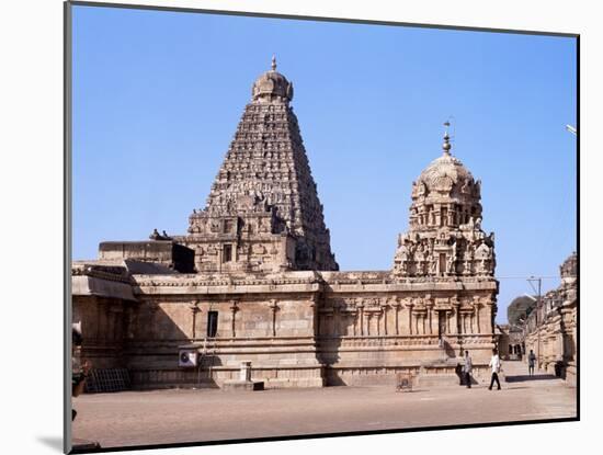 Vimana Tower and Central Shrine of Brihadisvara Temple, Tamil Nadu State-Richard Ashworth-Mounted Photographic Print